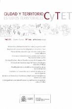 Portada de Revista Ciudad y Territorio, Estudios Territoriales. C y TET nº 211, primavera 2022