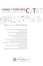 Portada de Revista Ciudad y Territorio, Estudios Territoriales. C y TET nº 212 verano 2022