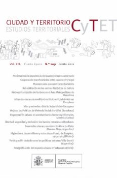 Portada de Revista Ciudad y Territorio, Estudios Territoriales. Cy TET nº 209, otoño 2021