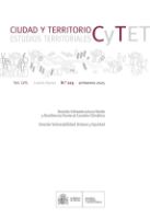 Portada de Revista Ciudad y Territorio, Estudios Territoriales. CyTET n.º 223, primavera 2025