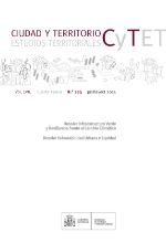 Portada de Revista Ciudad y Territorio, Estudios Territoriales. CyTET n.º 223, primavera 2025