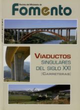 Portada de Revista Extra del  Ministerio de Fomento nº  630, julio-agosto 2013.    VIADUCTOS SINGULARES DEL SIGLO XXI (Carreteras)