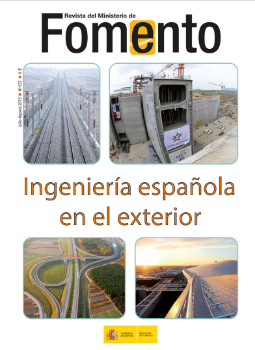 Portada de Revista Extra del Ministerio de Fomento, nº 652 julio-agosto 2015.INGENIERÍA ESPAÑOLA EN EL EXTERIOR