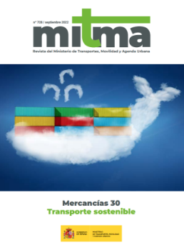 Portada de Revista del Ministerio de Transportes, Movilidad y Agenda Urbana. [Mitma], nº 728, septiembre 2022