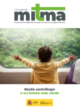 Portada de  Revista del Ministerio de Transportes, Movilidad y Agenda Urbana. [Mitma], nº 729, octubre 2022