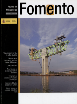 Portada de Revista del Ministerio de  Fomento, nº 637, marzo 2014