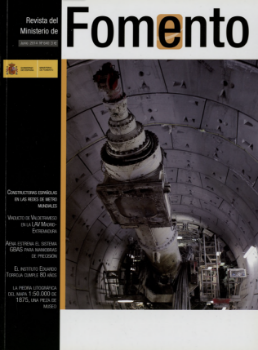 Portada de Revista del Ministerio de  Fomento, nº 640, junio 2014