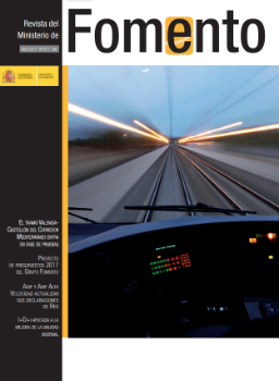 Portada de Revista del Ministerio de Fomento nº 671, abril 2017.