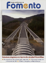 Portada de Revista del Ministerio de Fomento, nº 628 mayo 2013.