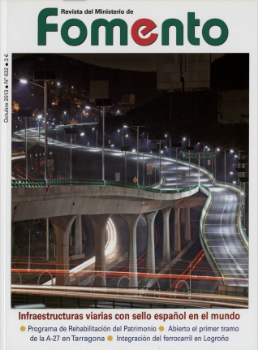 Portada de Revista del Ministerio de Fomento, nº 632, octubre 2013.