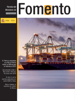 Portada de Revista del Ministerio de Fomento, nº 661, mayo 2016.