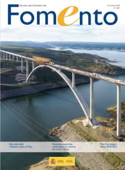 Portada de Revista del Ministerio de Fomento, nº 687, octubre 2018