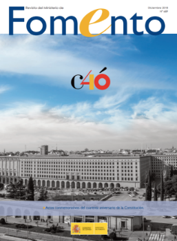 Portada de Revista del Ministerio de Fomento, nº 689, diciembre 2018