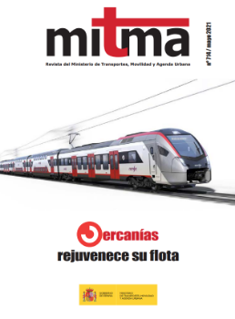 Portada de Revista del Ministerio de Transportes, Movilidad y Agenda Urbana. [Mitma], nº 714, mayo 2021