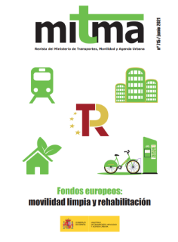 Portada de Revista del Ministerio de Transportes, Movilidad y Agenda Urbana. [Mitma], nº 715, junio 2021