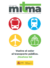 Portada de Revista del Ministerio de Transportes, Movilidad y Agenda Urbana. [Mitma], nº 721, enero 2022