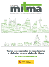 Portada de Revista del Ministerio de Transportes, Movilidad y Agenda Urbana. [Mitma], nº 723, marzo 2022