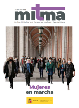 Portada de Revista del Ministerio de Transportes, Movilidad y Agenda Urbana. [Mitma], nº 724, abril 2022