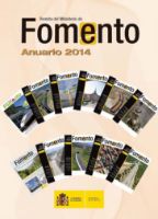 Portada de Anuario 2014 de la revista del Ministerio de Fomento.