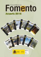Portada de Anuario 2015 de la Revista del Ministerio de Fomento.