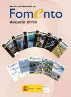Portada de Anuario 2018 de la Revista del Ministerio de Fomento