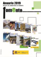 Portada de Anuario 2019 de la Revista del Ministerio de Fomento