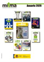 Portada de Anuario 2020 de la Revista del Ministerio de Transportes, Movilidad y Agenda Urbana