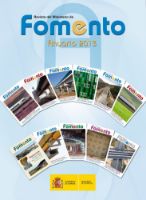 Portada de ANUARIO de La Revista del Ministerio de Fomento, 2013.
