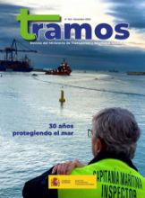 Portada de Tramos. Revista del Ministerio de Transportes y Movilidad Sostenible, n.º 764, diciembre 2025  - 30 años protegiendo el mar -