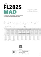 Portada de FL2025 MAD. Construyamos juntos. Feria del Libro de Madrid 2025 [Cartel]