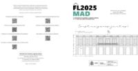 Portada de FL2025 MAD. Construyamos juntos. Feria del Libro de Madrid 2025 [Folleto-díptico]