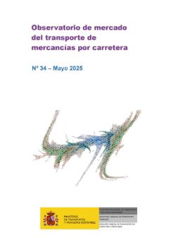 Portada de Observatorio de mercado del transporte de mercancías por carretera. N.º 34, mayo 2025