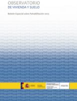 Portada de Observatorio de vivienda y suelo. Boletín especial sobre rehabilitación 2025