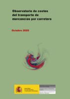 Portada de Observatorio de costes del transporte de mercancías por carretera. Octubre 2025