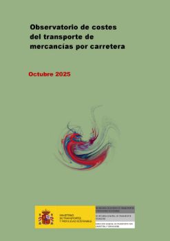 Portada de Observatorio de costes del transporte de mercancías por carretera. Octubre 2025