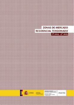 Portada de Zonas de mercado residencial tensionado [1T 2024 - 4T 2025]
