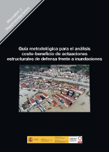Portada de Guía metodológica para el análisis coste-beneficio de actuaciones estructurales de defensa frente a inundaciones. R-24