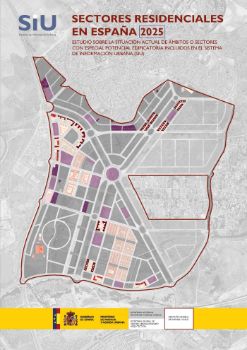 Portada de Sistema de Información Urbana, Sectores Residenciales en España 2025