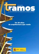 Portada de Revista del Ministerio de Transportes y Movilidad Sostenible, n.º 768, abril 2026  -T4: 20 años de arquitectura que vuela