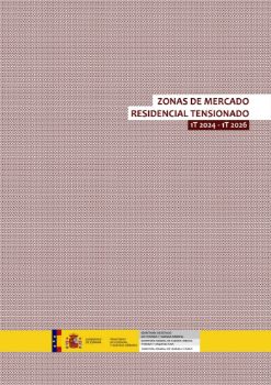 Portada de Zonas de mercado residencial tensionado [1T 2024 - 1T 2026]