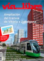 Portada de Vía Libre n.º 715 marzo 2026. Ampliación del tranvía de Vitoria a Zabalgana