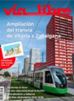 Portada de Vía Libre n.º 715 marzo 2026. Ampliación del tranvía de Vitoria a Zabalgana