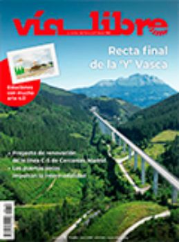 Portada de Vía Libre n.º 716 abril 2026. Recta final de la "Y" Vasca