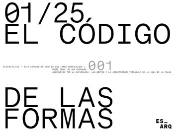 Portada de El Código de las formas - ES_ARQ [Catálogo exposición]