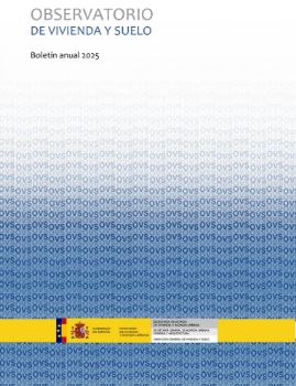 Portada de Observatorio de vivienda y suelo. Boletín anual 2025