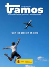 Portada de Revista del Ministerio de Transportes y Movilidad Sostenible, n.º 771 julio-agosto 2026  - Con los pies en el cielo