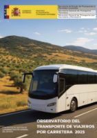 Portada de Observatorio del transporte de viajeros por carretera 2025. Contratos de gestión de la Administración General del Estado 