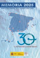 Portada de Memoria 2025. Dirección General de la Marina Mercante